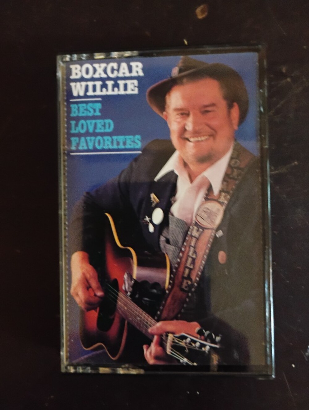 Boxcar Willie — Best Loved Favorites Cassette (Blue Cover)